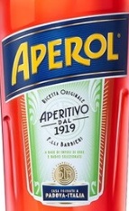Этикетка Спиртной напиток Апероль (аперитив)  креп 11%, емк 0,7л