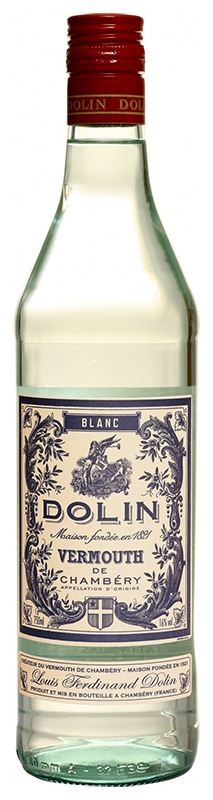 Напиток виноградосодержащий ароматизированный сладкий "Долин Блан Вермут де Шамбери" 2019г креп 16%, емк 0,75л