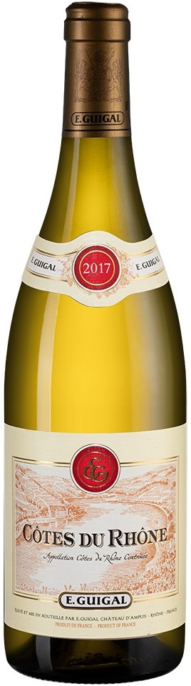 Вино Кот Дю Рон Блан / Cotes Du Rhone Blanc белое сухое 14% 0.75л